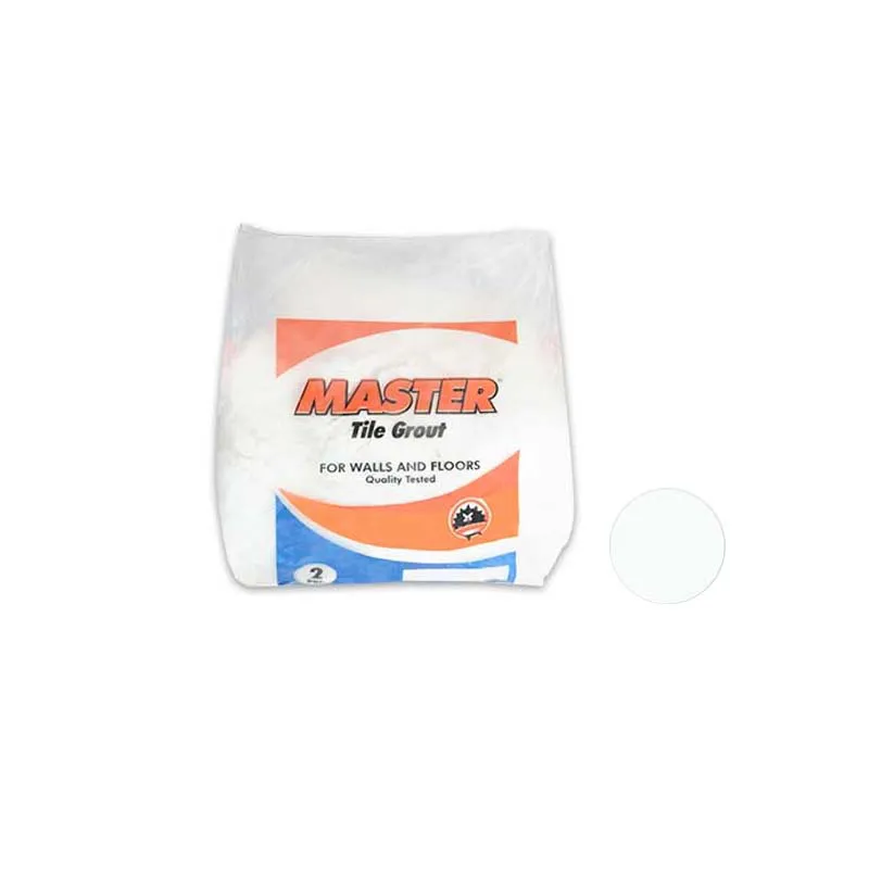 R-TILE GROUT MASTER ADM WHITE 2KG ANTI-BAC & W.RES